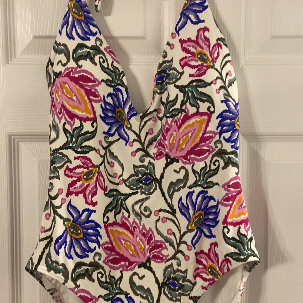 LOFT WOMEN’S ONE PIECE SWIM SIZE M BRAND NEW WITH TAG SEE ALL PHOTOS - Picture 2 of 12